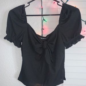 Cute black shein shirt